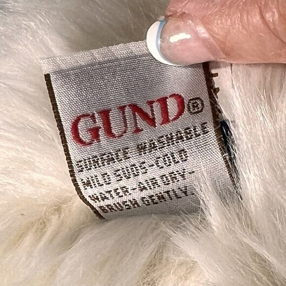 Gund American Eagle Outfitter Plush White Polar Bear Backpack Stuffed Animal Toy - Picture 10 of 10